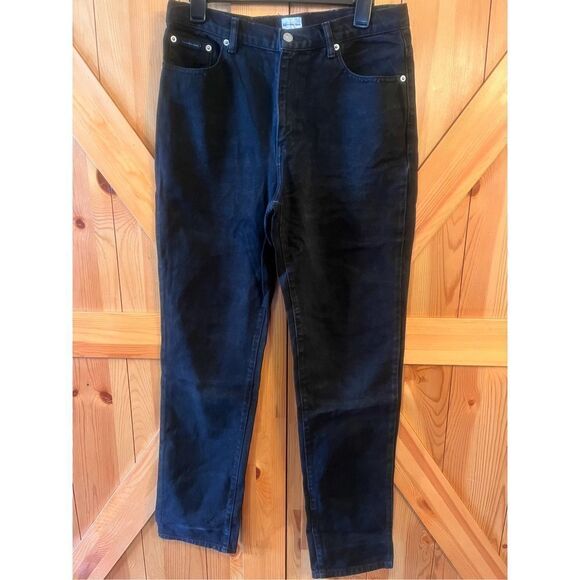 Calvin Klein Black Straight Leg Jeans Size 10 - Picture 1 of 8